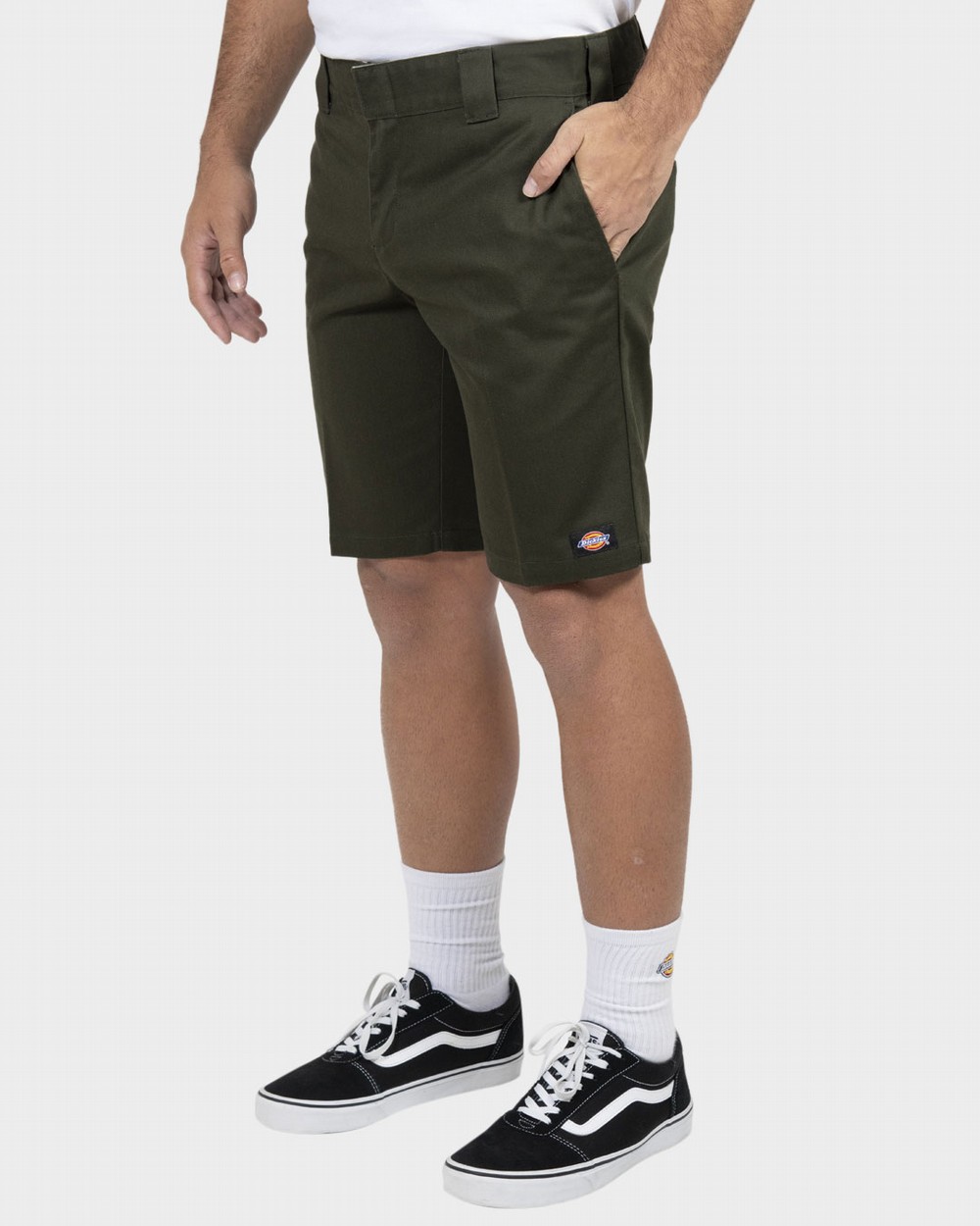 Green hot sale work shorts